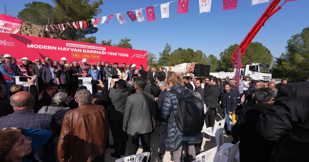 Adana’da çağdaş Hayvan Barçoği Ek Yeni Teses’in Temeli AtliL