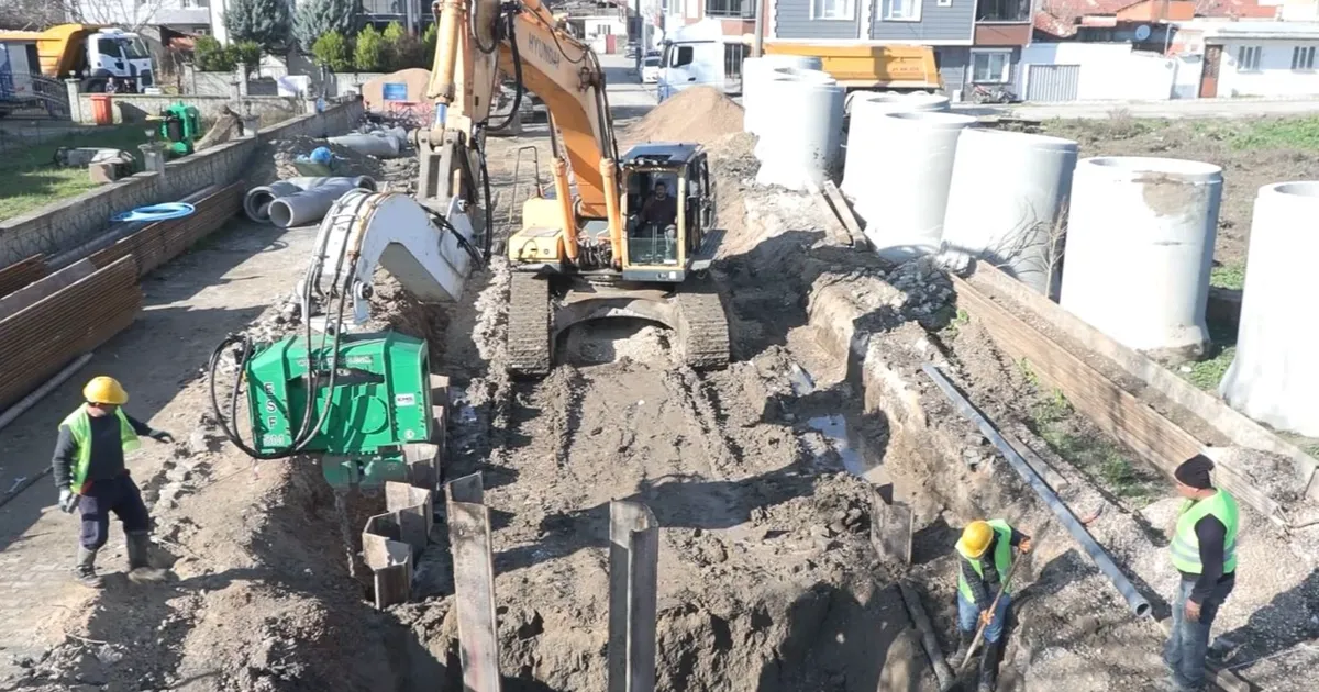 Bursa Buyhirhir’den Sahlikli Altyapı Için Ağır Mesai
