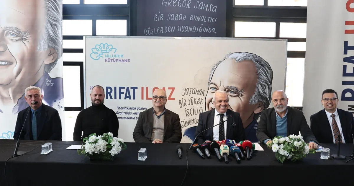 Bursa Nilüfer’de Yitin Muharriri rıfat ilgaz!