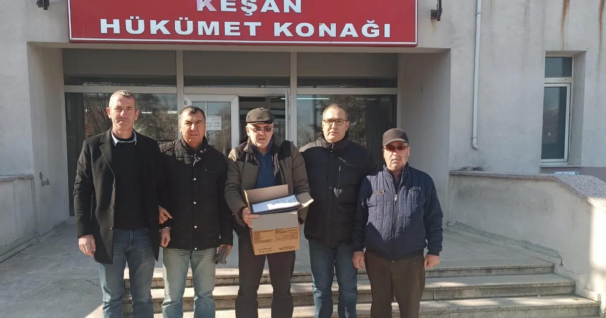 Edirne Kevan’Daki ​​O Projeye 400 Imzala Tepki!