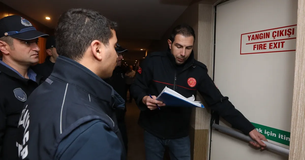 Gazianteep’de Yangaz Riskine Karşifif Yapı Kontrolleri Sünütor