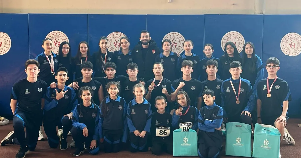 Kocaeli’de Atletizmde 19 Madalya