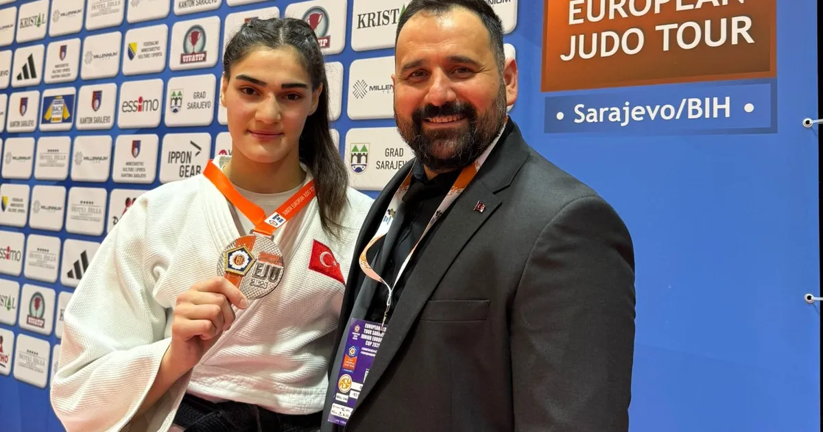 Konyali Jadocu Sinem Oruma Bronz Madalya Kazandle
