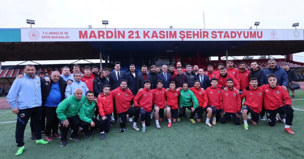 Mardin Valisi’nden Mardin 1969 Spor’a yeni takviye kelamı