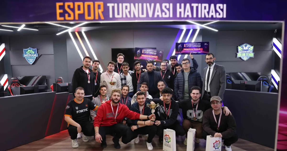 Konya Meram’da Birinci ‘E-Spor’da Renkli Final